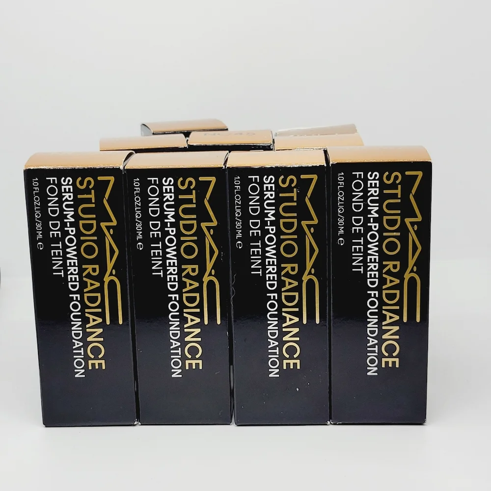 NC55 Mac Studio Radiance Serum-Powered Foundation Deep Rich Brown Brand New